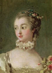 Madame de Pompadour (detail)